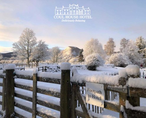 Discover the magic of a Highland winter at Coul House Hotel near Inverness. Enjoy roaring fires, fine dining, and our exclusive winter offer from £100 per night.